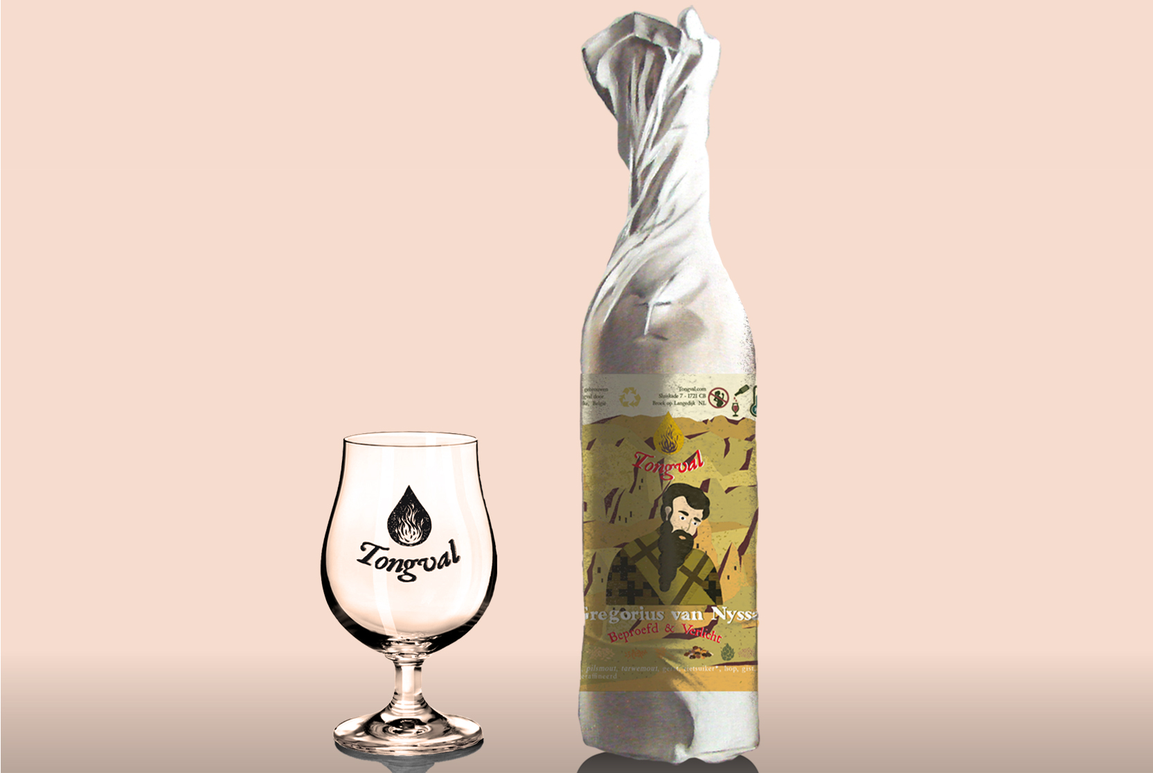 Gregorius van Nyssa Limited Edition 75cl + Tongval glas