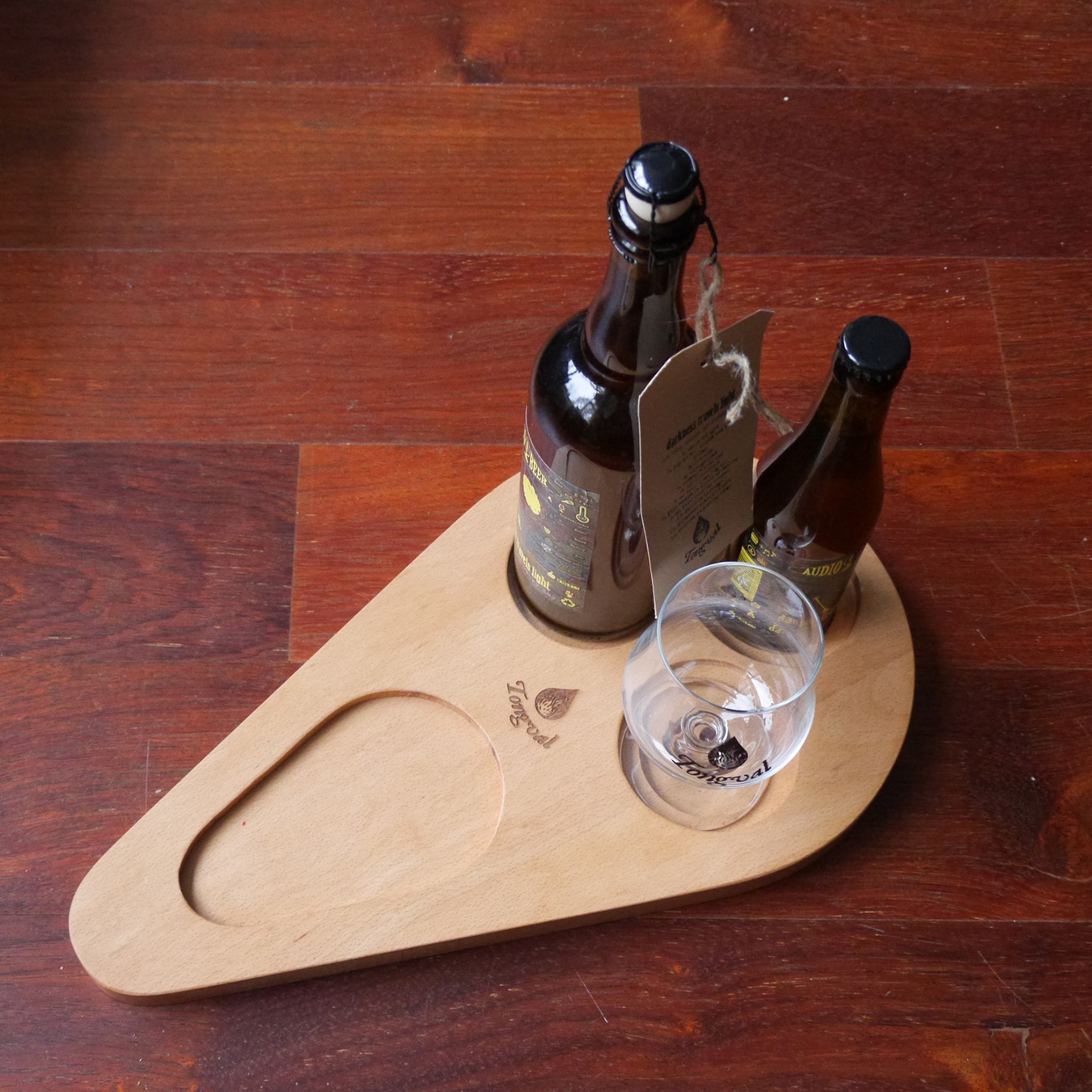 Tongval houten bierplank (special) - Afbeelding 3